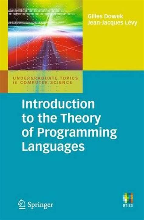 Introduction to the Theory of Programming Languages Kindle Editon